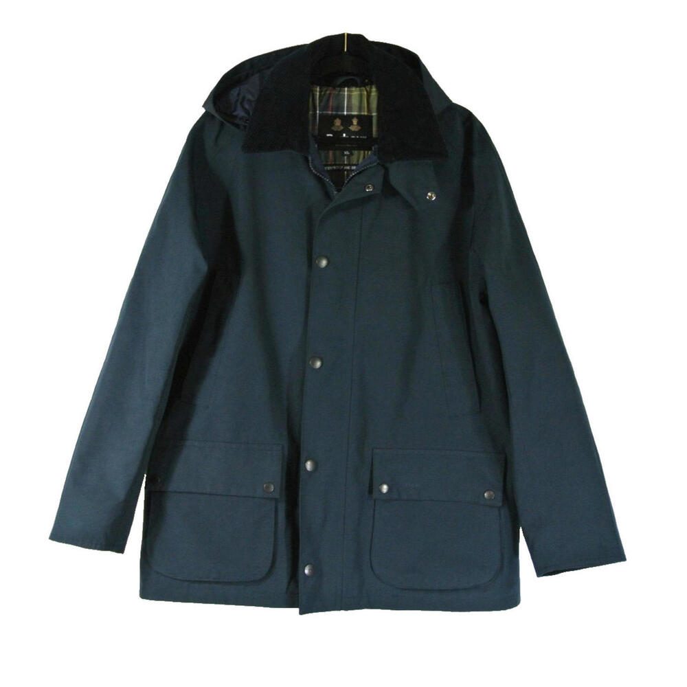 New, Barbour Men's Ashby Waterproof Winter Jacket in Navy Sz XL #C4777
